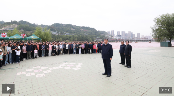 独家视频丨习近平在甘肃兰州市考察调研