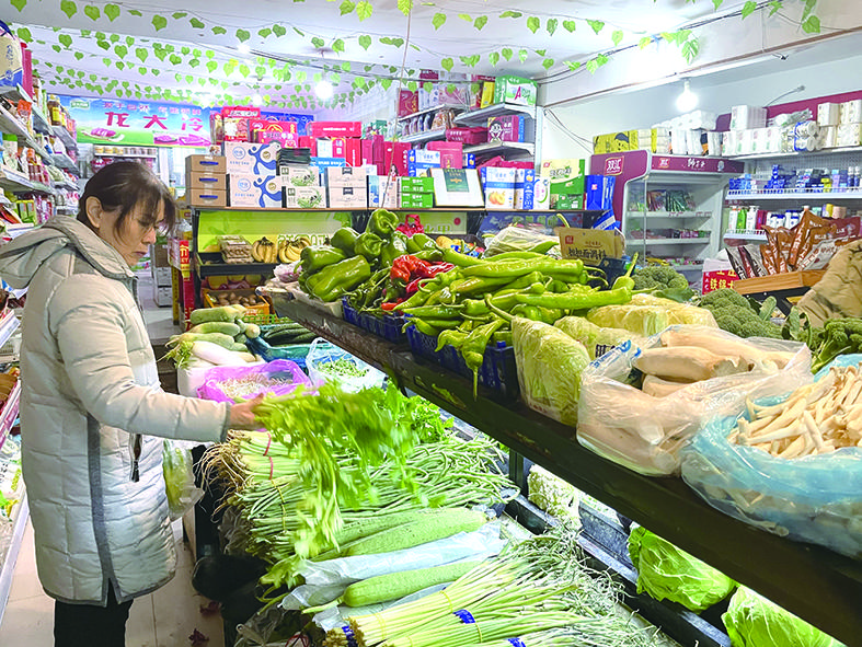 连续雨雪天气别担忧市民“菜篮子”有保障