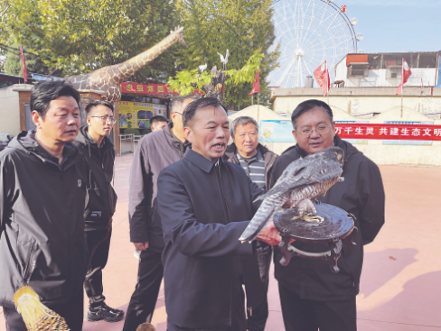 为野生动物撑起“保护伞”