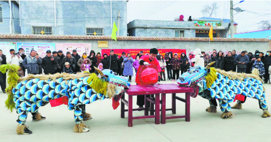 迎祥纳福，非遗“麒麟舞”舞起来