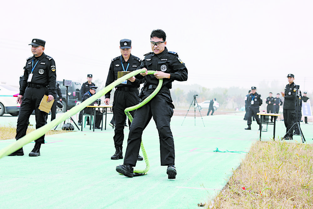 警务技能大比拼