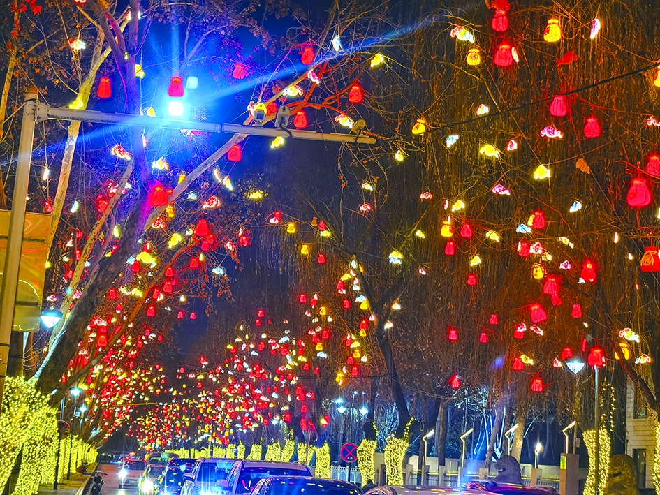 “一路一景”，张灯结彩迎新春