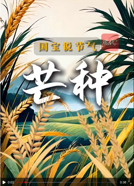 文脉华章｜国宝里的“芒种”，生生不息的华夏密码