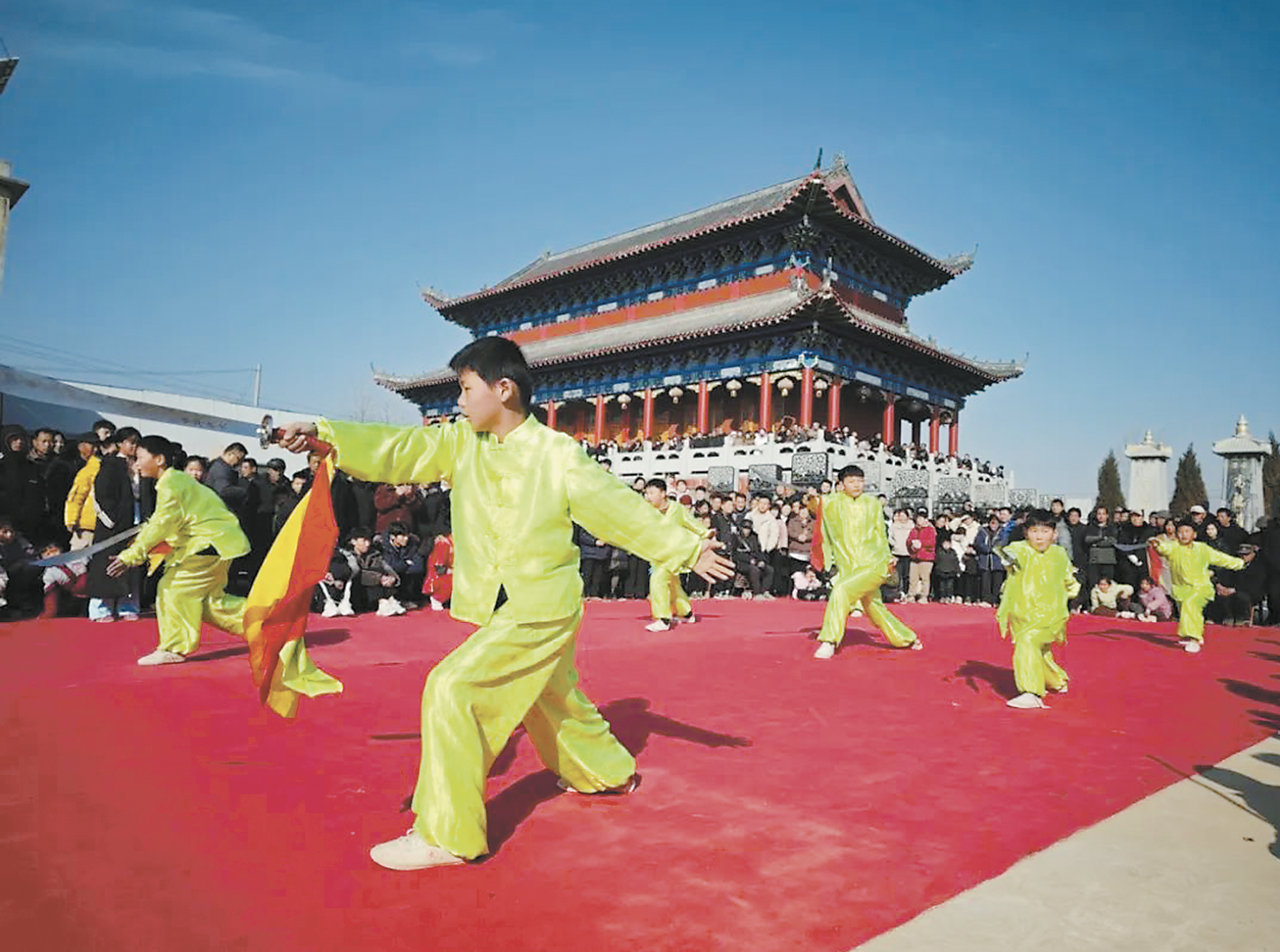 梅花拳表演展风采