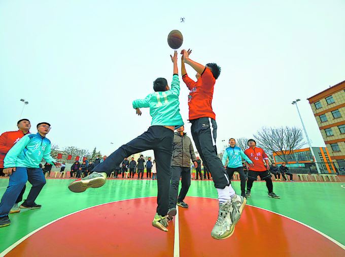 龙堌镇：职工体育比赛迎新年
