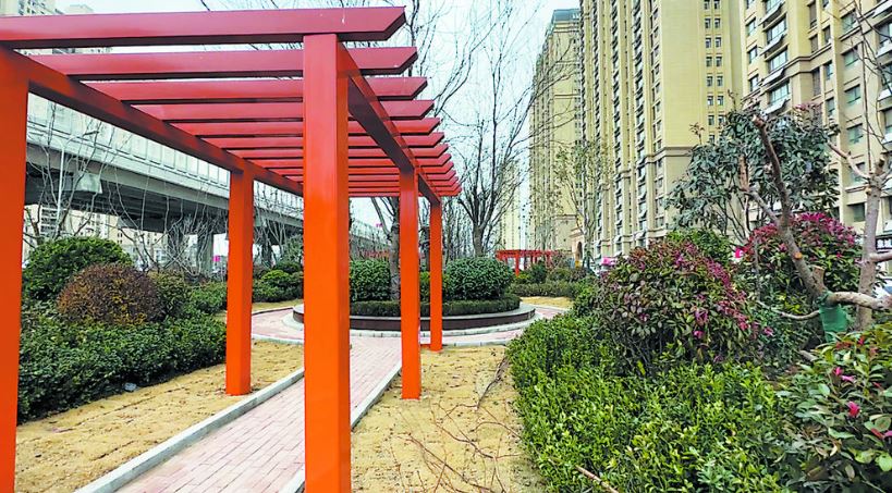 口袋公园焕新，居民休闲添好去处