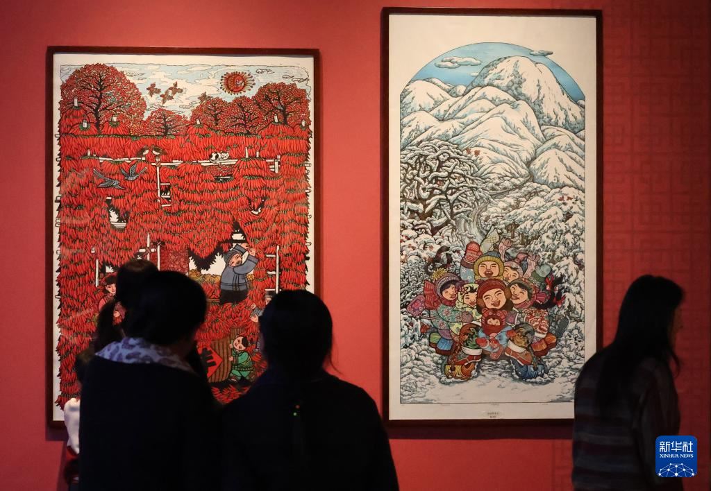 辽宁省博物馆：看年画里的岁时欢歌_新闻频道