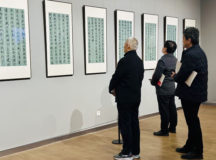 “辞赋+书法”展菏泽文旅风采
