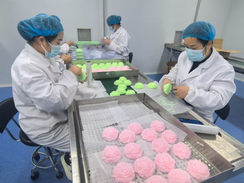 手工皂绽放牡丹香
