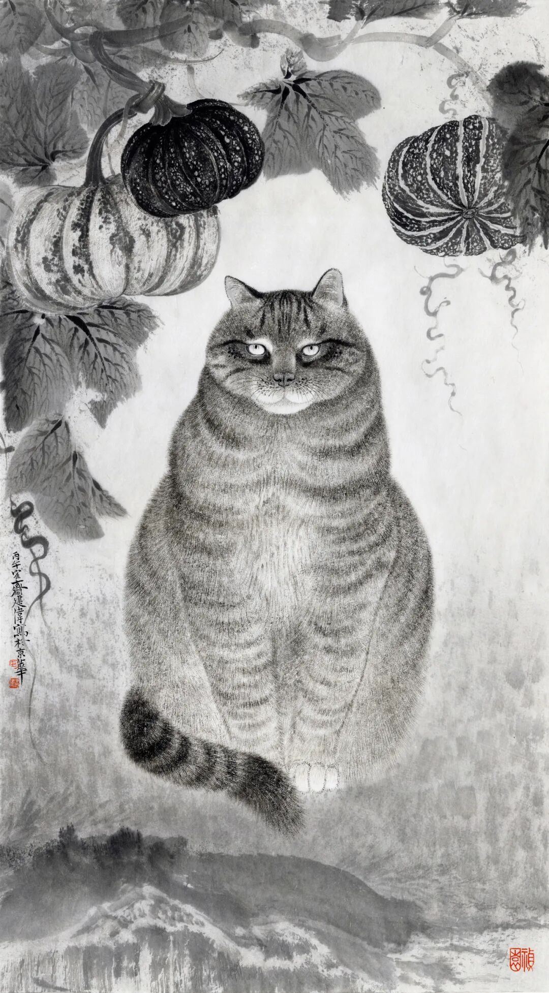 也说中国画的现代表达——青年艺术家巨建伟作品的艺术价值与收藏价值