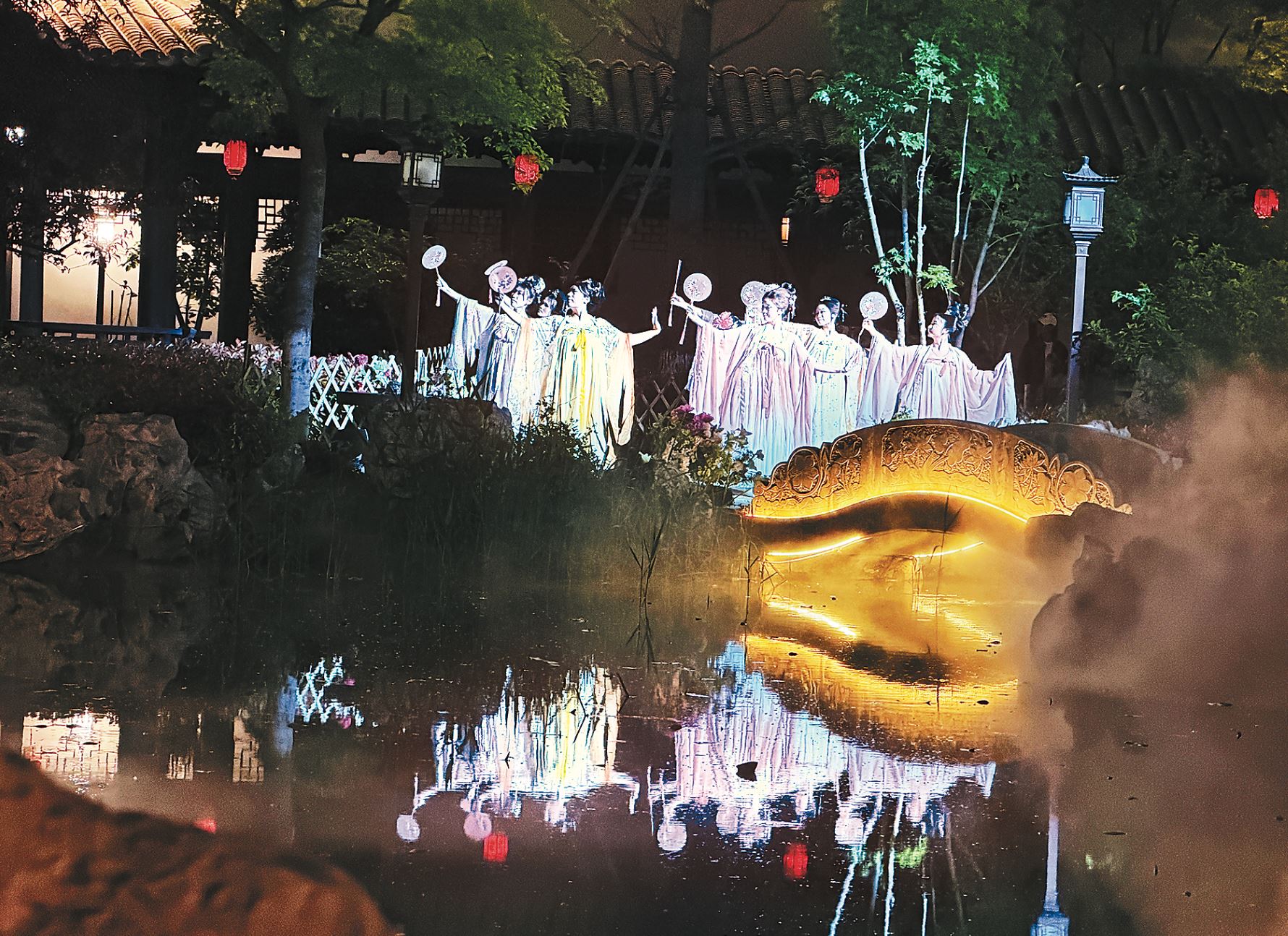 《牡丹传奇》沉浸式实景剧亮相老城曹州