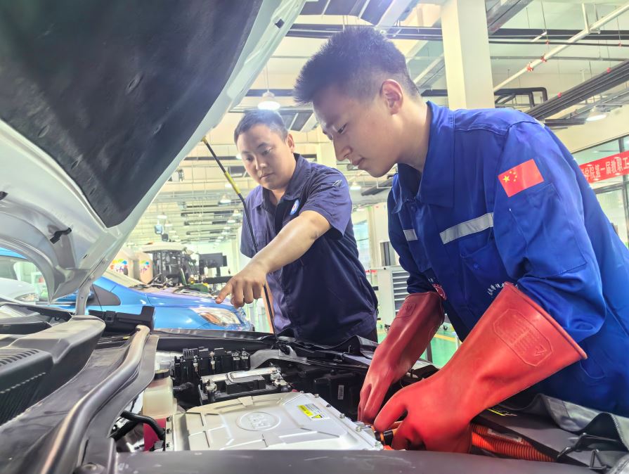 以训促学 以赛促训 技能成才