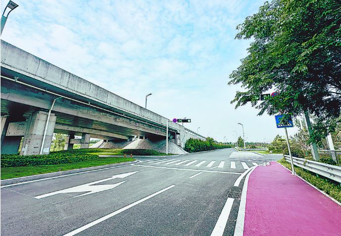 牡丹路连接南外环路通车了