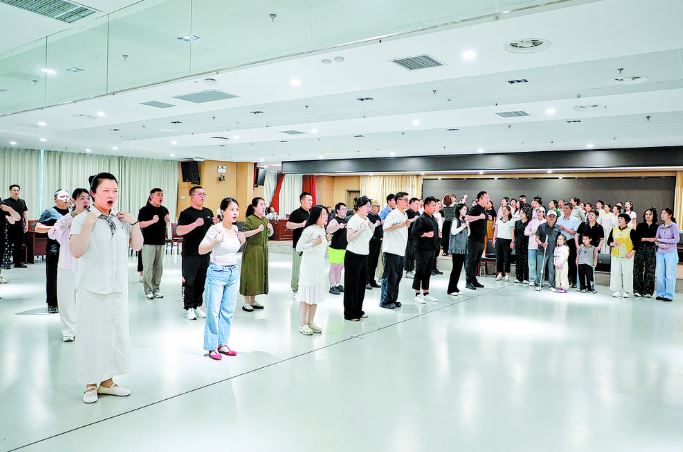 大型音乐舞台剧《红色湖西》复排进入全剧联排